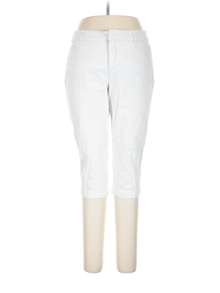Pre-owned St. John's Bay Casual Pants In Ivory