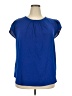 Unbranded Blue Short Sleeve Blouse Size 2X - photo 1