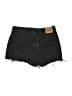 Levi's 100% Cotton Black Denim Shorts Size L - photo 2