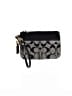 Coach Gray Black Wristlet One size - photo 1