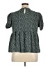 Shein 100% Polyester Green Short Sleeve Blouse Size XL - photo 2