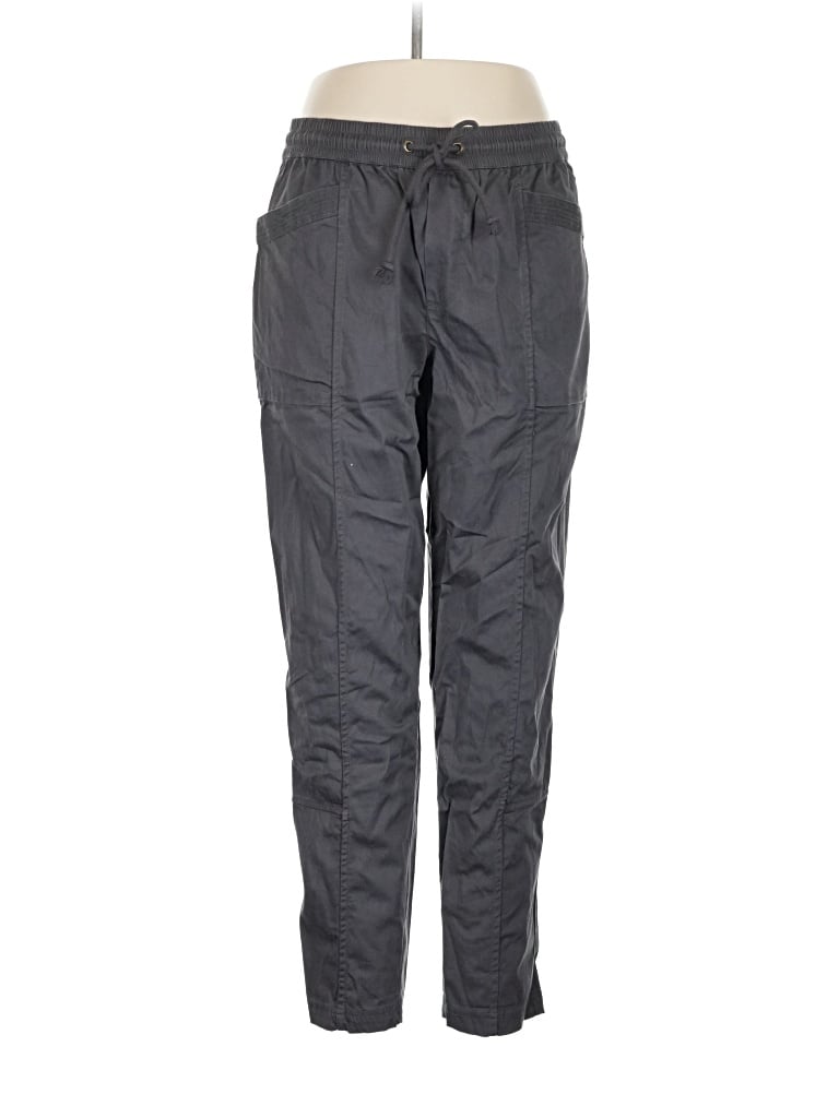Pre-owned Lou & Grey Casual Pants In Gray