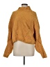 Hyfve 100% Polyester Gold Turtleneck Sweater Size M - photo 1
