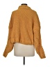 Hyfve 100% Polyester Gold Turtleneck Sweater Size M - photo 2