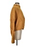 Hyfve 100% Polyester Gold Turtleneck Sweater Size M - photo 4