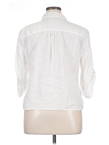 INC International Concepts 3/4 Sleeve Button-Down Shirt (view 2)