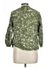 Amour Vert Green 3/4 Sleeve Blouse Size L - photo 2