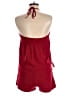 No Boundaries 100% Polyester Red Romper Size M - photo 2