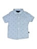 Perry Ellis Stars Blue Short Sleeve Button-Down Shirt Size 3T - photo 1