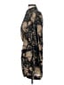 Sézane 100% Cotton Paisley Black Cocktail Dress Size EU (FR) 36 / US 4 - photo 5