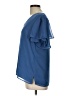 Vince Camuto 100% Polyester Blue Short Sleeve Blouse Size L - photo 5