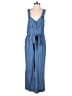 Current Air 100% Lyocell Blue Jumpsuit Size M - photo 1