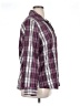 White Stag Plaid Purple 3/4 Sleeve Blouse Size 1X - photo 4