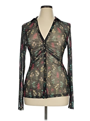 Natural Life Long Sleeve Blouse (view 1)