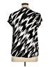 Dana Buchman Animal Print Black Short Sleeve Blouse Size XL - photo 2