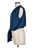 Shein 100% Polyester Blue Sleeveless Blouse Size 12 - photo 5