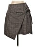Wilfred Plaid Gray Wool Skirt Size 2 - photo 1