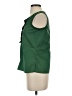 Talbots 100% Cotton Green Sleeveless Blouse Size P (petite) - photo 5
