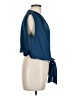 Shein 100% Polyester Blue Sleeveless Blouse Size 12 - photo 4