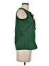 Talbots 100% Cotton Green Sleeveless Blouse Size P (petite) - photo 4