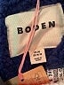 Boden 100% Polyester Checkered-gingham Blue Coat Size 16 - photo 6