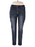 Unbranded Solid Blue Jeans Size 3XL - photo 1
