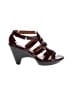 Sofft 100% Leather Burgundy Sandals Size 8 1/2 - photo 1