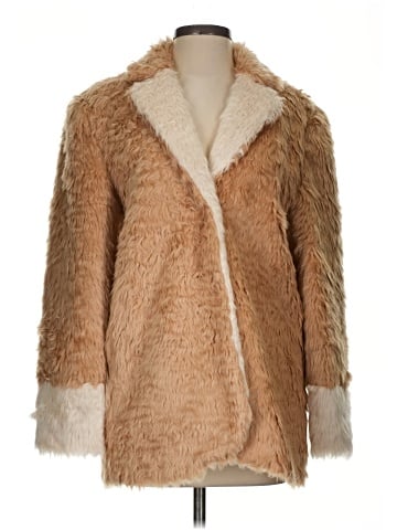 Mural Faux Fur Jacket (view 1)