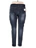 Unbranded Solid Blue Jeans Size 3XL - photo 2