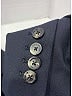 The Row Blue Black Wool Blazer Size 4 - photo 7