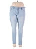Universal Thread Solid Blue Jeans Size 18 - photo 1