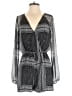 BCBGeneration Graphic Gray Romper Size S - photo 1