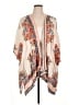 Angie 100% Rayon Ivory Kimono Size 1X - photo 1