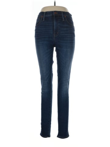 Madewell Tall 10" High-Rise Skinny Jeans in Danny Wash: TENCEL&trade; Denim Edition (view 1)