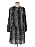Veronica M. Paisley Black Casual Dress Size M - photo 1