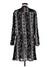 Veronica M. Paisley Black Casual Dress Size M - photo 2