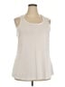 Active by Old Navy Ivory Sleeveless T-Shirt Size 2X - photo 1