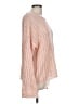 Cato 100% Cotton Pink Pullover Sweater Size L - photo 4