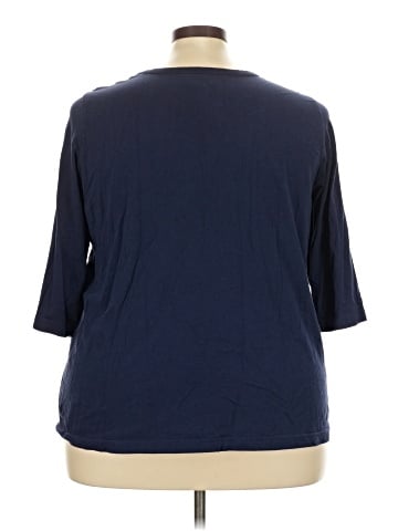 Woman Within 3/4 Sleeve T-Shirt (view 2)