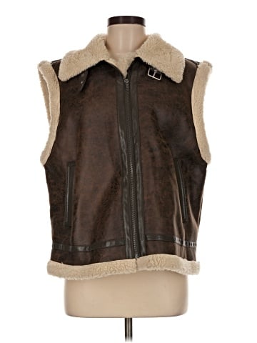 Divided by H&M Faux Fur Vest (view 1)