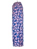 L Love 100% Polyester Paisley Blue Casual Pants Size S - photo 5