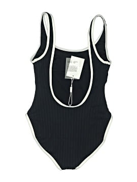 Solid & Striped One Piece Swimsuit (view 2)