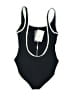 Solid & Striped Solid Black One Piece Swimsuit Size XS - photo 2