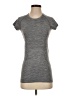 Lululemon Athletica Gray Active T-Shirt Size 4 - photo 1