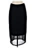 Bobeau 100% Nylon Solid Black Formal Skirt Size S - photo 1