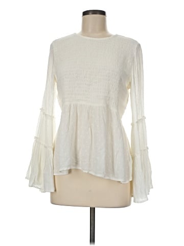 American Eagle Outfitters Long Sleeve Blouse (view 1)