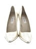 Calvin Klein Metallic Ivory Heels Size 9 - photo 2