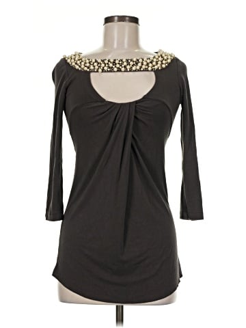 Faquette 3/4 Sleeve Top (view 1)