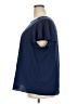 Lane Bryant 100% Polyester Blue Short Sleeve Top Size 20 - photo 5