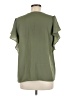 MICHAEL Michael Kors Green Short Sleeve Blouse Size M - photo 2